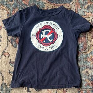 New England Revolution Kids Navy T-Shirt large 7